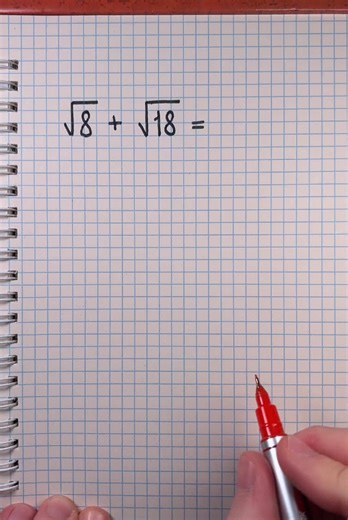 math (@math.vibe)’s video of how to draw a square with 3 lines answer