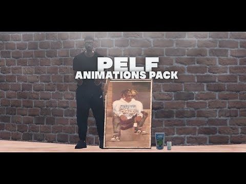 Pelf Animations Pack / +1500 Custom Emotes For FiveM GTA RP / Gang Sign, Sturdy, Gun Pose, Props...