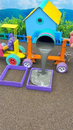 Amazing DIY Tractor Construction 🚜 | Mini Tractor Build at Home #Shorts