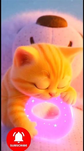 Kitten’s Pink Pacifier Dreamland ✨💗🐱 #cat #shorts