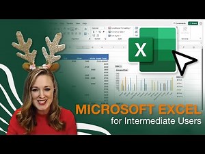 Intermediate Microsoft Excel Tutorial | Microsoft Session
