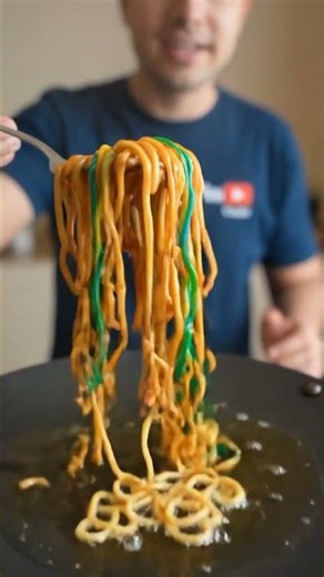 “Rainbow Noodles Magic 🌈🍜 | Most Colorful Food Ever!” #food #noodles