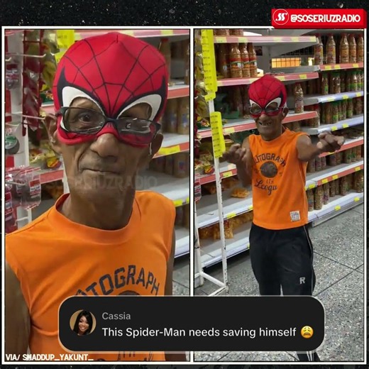 THE INTERNET IS CALLING HIM COBWEB MAN!