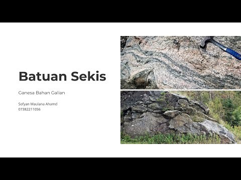 Pembahasan Tentang Batuan Sekis Dari Ganesa hingga Manfaatnya