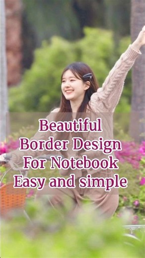 4 Simple Drawing Border Design for Project Front Page ✨Beautiful Drawing Ideas for Title Page Design