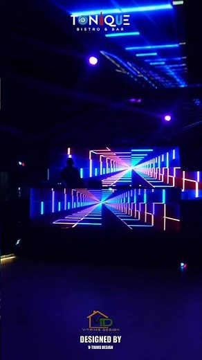 TONIQUE Bistro & Bar Design Firm: V-Trims Design #tonique #lucknow