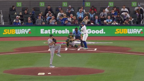 George Springer's first home run of the season