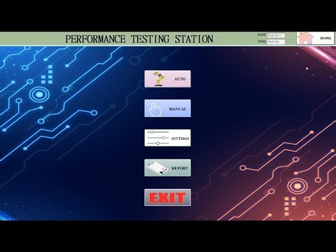 LabVIEW-based Performance Testing Station.