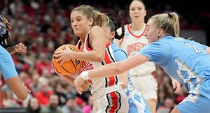 Jacy Sheldon Makes Game-Winner As Ohio State Defeats No. 6 Seed North Carolina, 71-69, to Advance to Sweet 16