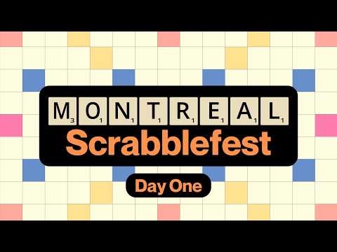 Montreal Scrabblefest Day One (Games 1-8)