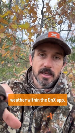 Sam Soholt on Instagram: "All new weather features in the OnX App! Get more precise weather for stand locations, glassing knobs, low spots, ridges, etc. #onxhunt"