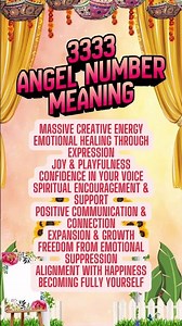 3333 Angel Number Meaning #3333 #angelmessages #angelnumbers #angelnumber #fyp