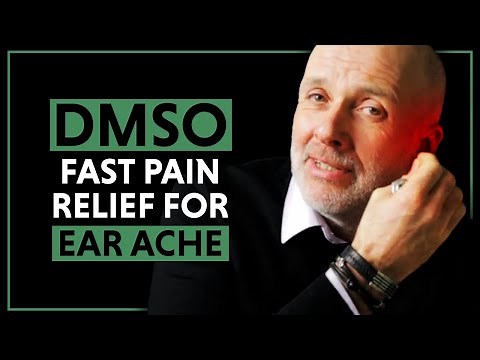 FAST pain relief for EAR ACHE/BLOCKED EAR/SWIMMERS EAR: DMSO home remedy