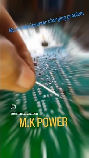 micro take inverter charging problem #minivlog #automobile #electricalmaintenance #viral