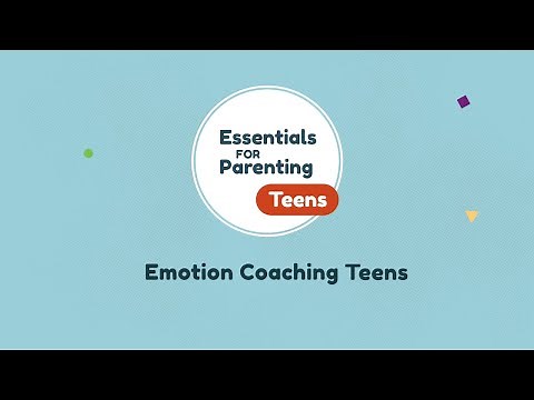 Coaching Teens to Recognize and Manage Emotions