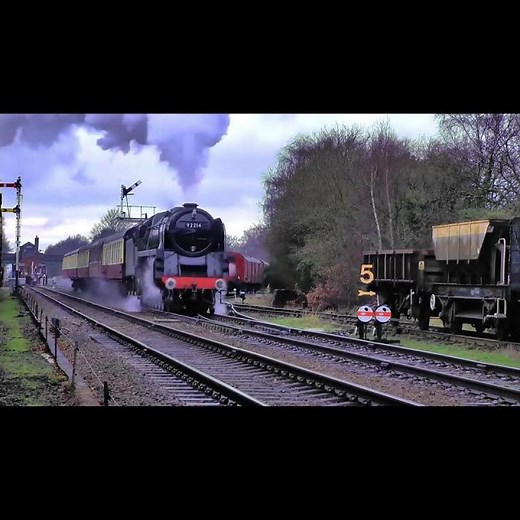 BR Standard Class 9F - 92214 - Quorn & Woodhouse - Great Central Railway #steam #steamlocomotive
