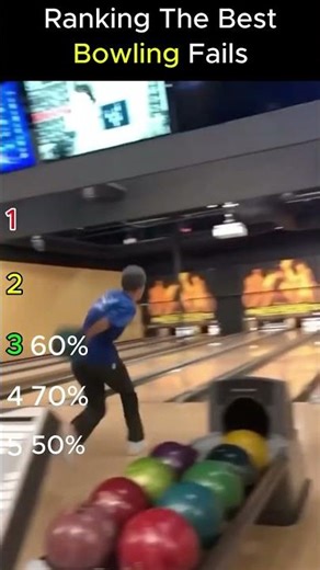 Ranking the best bowling fails -part1 #shorts
