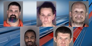 Five arrested on meth, marijuana charges after SE Topeka search warrant
