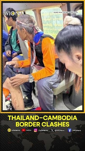 Thai Army Shows Damage as Border Clashes With Cambodia Continue | WION Shorts
