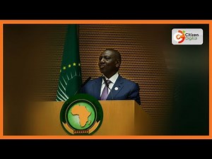 President Ruto gives his AU maiden speech, urges African leaders to focus on healthcare