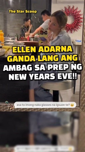 Ellen Adarna ganda lng ang ambag sa preparation ng new yrs eve?! #ellenadarna #fblifestyle | The STAR Scoop
