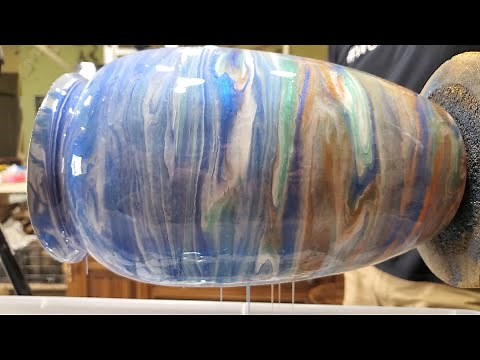 Woodturning - Epoxy Vase