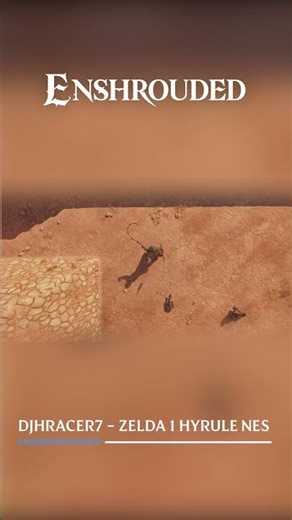 Our player DJHracer7 recreated the entirety of the first Legend of Zelda game's map in Enshrouded!