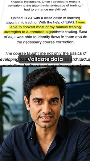 Transform your trading instincts into a systematic strategy. 📈