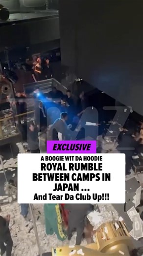 🚨Exclusive: A Boogie Wit Tha Hoodie and his camp engaged in a massive brawl over the weekend, and by the looks of it, the establishment was left with the biggest black eye!!! FULL STORY AT THE 🔗IN BIO! | TMZ