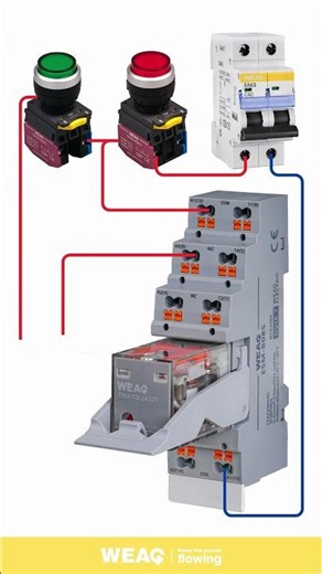 Building Control Circuits: Essential General Purpose Relays and Pushbutton Connections.