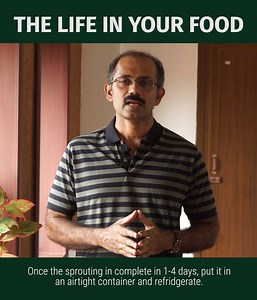 By simply soaking your beans, seeds and nuts for a few hours, you can make them super-nutritious. Understand the science behind sprouting and how you can include them in your daily diet. Introducting the fourth component of DietOne, one handful of sprouts a day | Dr Manjunath Sukumaran