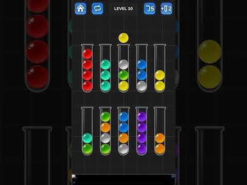Ball Sort Puzzle Tutorial Gameplay Levels 3-18 Silent Playthrough #ballsortpuzzle