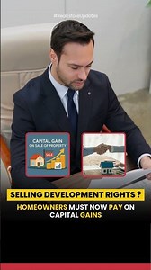 Selling Development Rights? Homeowners Must Now Pay Capital Gains