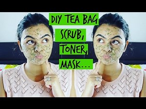 Tea Bag Face Scrub,Toner,Mask For Evertype Of Skin....