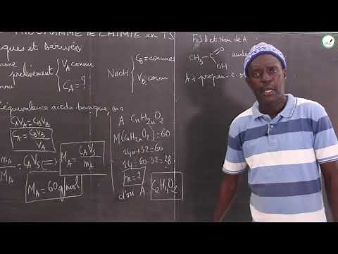 Course - Terminale S - Physics / Chemistry: Synthesis course / Carboxylic acids and derivatives /...