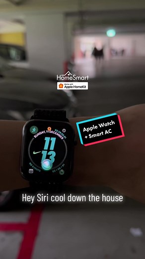 Control your aircon from anywhere, even with Siri. Here, a simple Siri command on the Apple Watch can turn your air-conditioner on as you walk home from the car park. Thinking of Christmas gifts? Hard to go wrong with some Homesmart.sg smart devices! In this video: the Homesmart Sensibo Air Smart AC controller - works with your existing aircon! #homesmart #design #home #sensibo #smarthome #smartliving #homekit #apple #iphone #smart #applehome #applehomekit #siri #sgtech #tech #smartaircon #smart