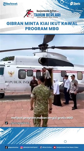 Wapres Gibran Minta Kiai Ikut Kawal Program MBG hingga Kampung Nelayan