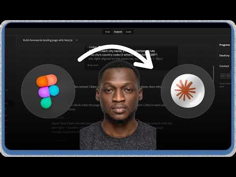 I Gave Claude AI a Figma Design and It Built THIS — Full Landing Page with Scroll Animations