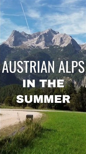 Austrian Alps in the summer