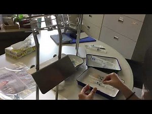 職域接種でワクチンの注射器への充填を担当される看護師、保健師様へのQuick Fillerの取り扱い説明会の様子 ( 東京海上日動火災保険株式会社様)