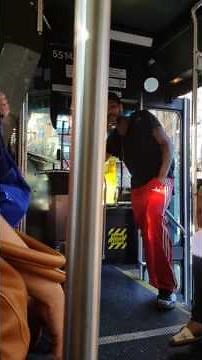 Disrespectful Guy verbally assault and tries to provoke the MTA bus driver into fight...