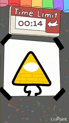 Drawing Bill cipher in 30Sec (Gravity Falls)