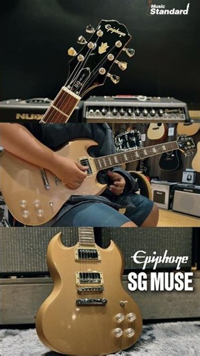 Epiphone SG Muse (15,3OO฿) → SG คลาสสิกที่เติมความทันสมัยเข้าไป เสียงหนา อุ่น Sustainดี ตัดคอยล์ได้