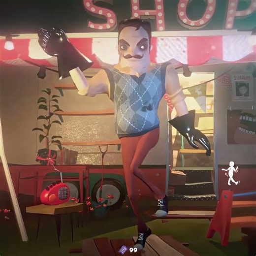 Best Dance 🔥 SECRET NEIGHBOR ☠️ - SORRY MOZART FUNK (SUPER SLOWED)