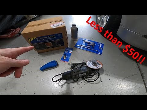 How To Walnut Blast Your Intake Valves: DIY BMW N54