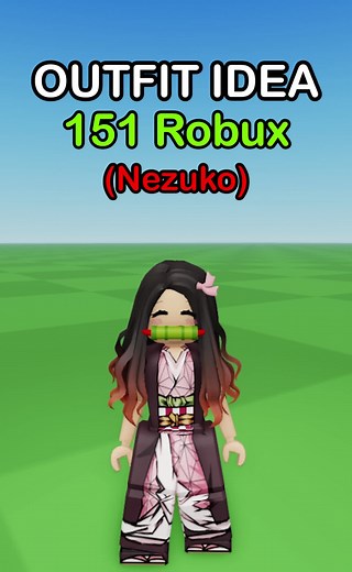 Nezuko Roblox Outfit Ideas for Demon Slayer Fans