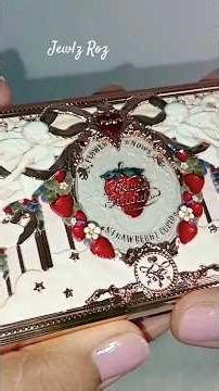 Flower Knows Strawberry Cupid Collection Make-up Palette Honey Camele Gorgeous Makeup Lovely