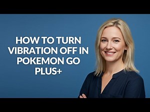 HOW TO TURN VIBRATION OFF IN POKEMON GO PLUS+ - Julia'sTutorials