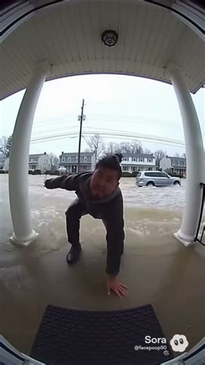 guy drown #ai #fyp #tweening #flood