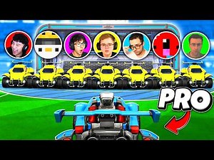 Can I 1v7 The GOOFY GANG in Rocket League?